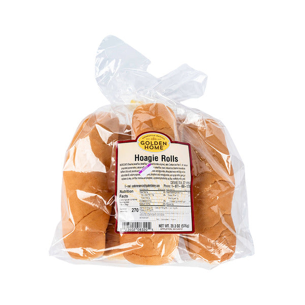 Golden Home Sliced Hoagie Rolls