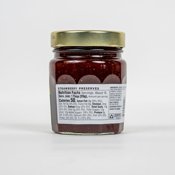 CADIA Strawberry Organic Preserves