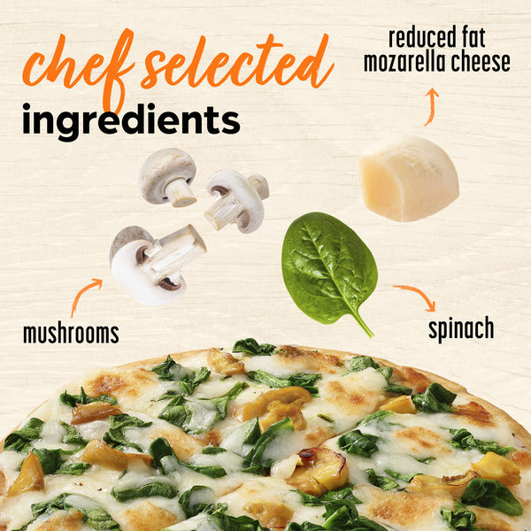 Lean Cuisine Protein Kick Spinach & Mushroom Pizza