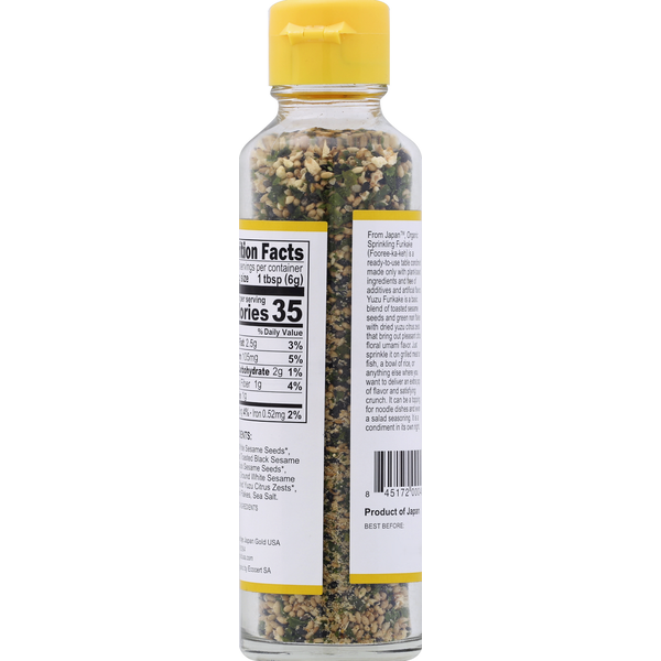 Muso Furikake, Yuzu, Sprinkling