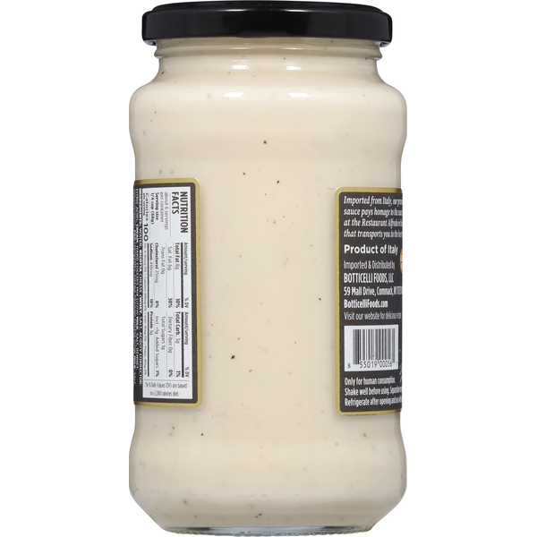 Botticelli Pasta Sauce, White, Premium, Alfredo
