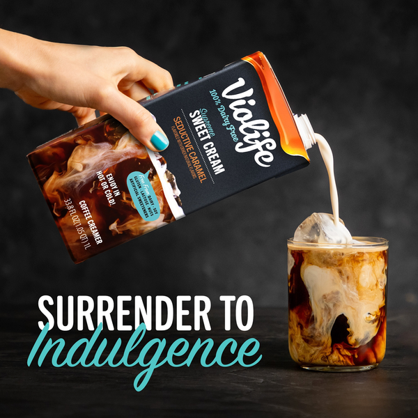 Violife Supreme Sweet Cream Caramel Coffee Creamer, Dairy-Free