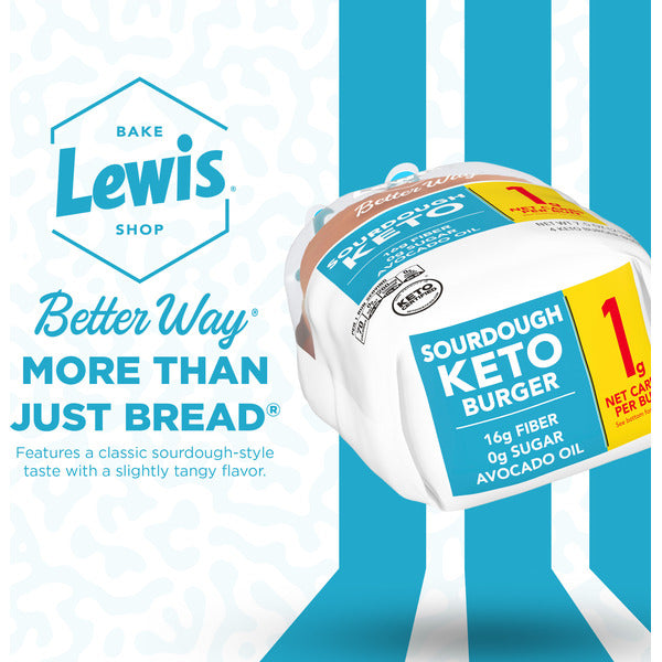 Lewis Bake Shop Sourdough Keto Burger Buns