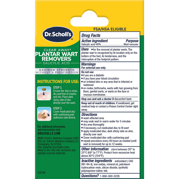 Dr. Scholl's Wart Removers, Plantar
