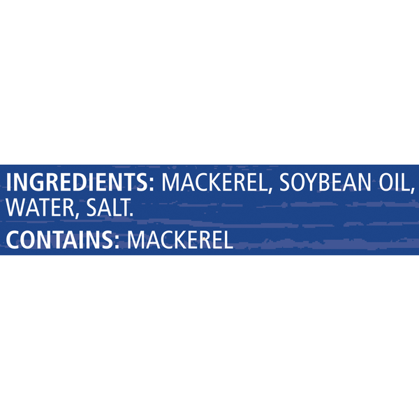 Chicken of the Sea Wild Caught Mackerel in Oil Packet