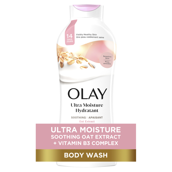Olay Moisture Body Wash, Oat Extract