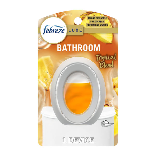 Febreze Bathroom Air Freshener, Odor-Fighting, Tropical Blend