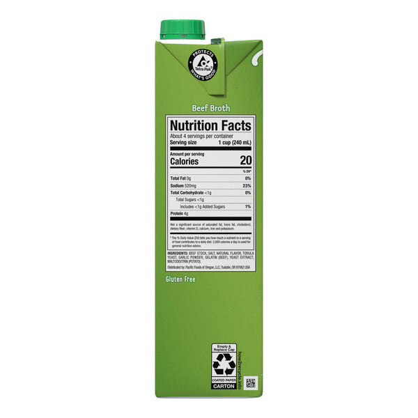 Pacific Foods Beef Broth