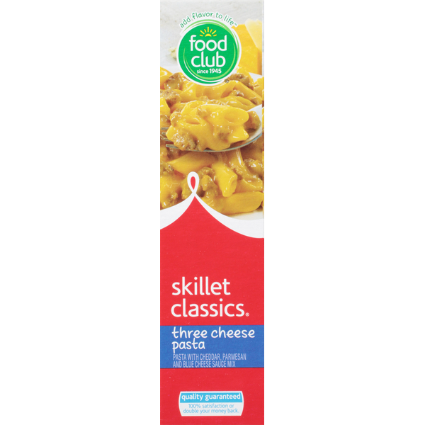 Food Club Skillet Classics, Three Cheese Pasta