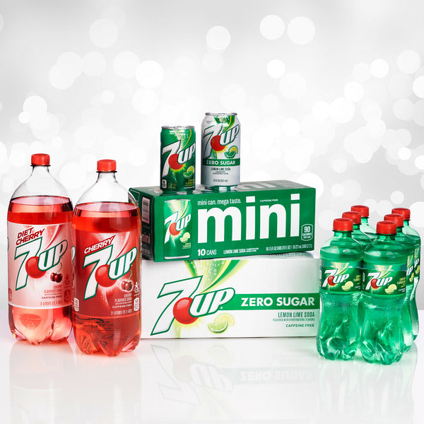 7UP Lemon Lime Soda - Made in Mexico