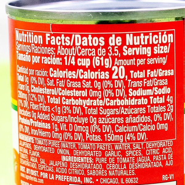 La Preferida Spanish Style Tomato Sauce