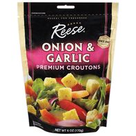 Reese's Croutons, Onion & Garlic, Premium️