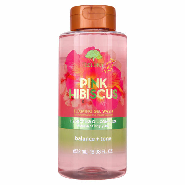 Tree Hut Pink Hibiscus Foaming Gel Wash