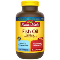 Nature Made Fish Oil 1200 mg Softgels️