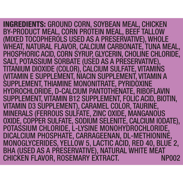 Meow Mix Tender Centers with Basted Bites, Chicken & Tuna Flavors, Dry Cat Food