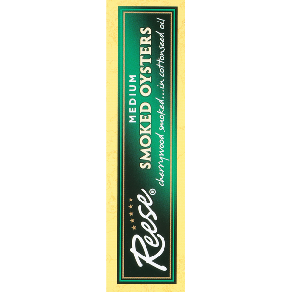 Reese's Smoked Oysters, Medium