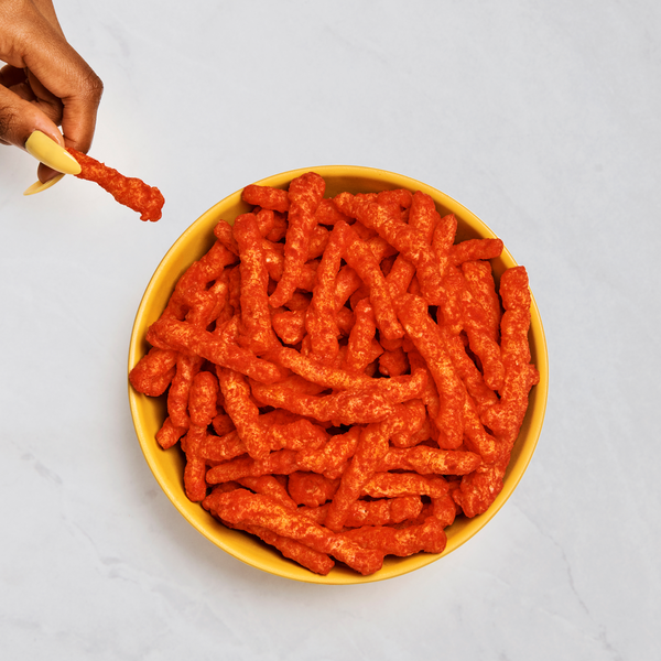 Cheetos Crunchy Cheese Flavored Snacks Flamin' Hot Dill Pickle 2 7/8 Oz