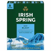 Irish Spring Men's Bar Soap, Icy Blast️