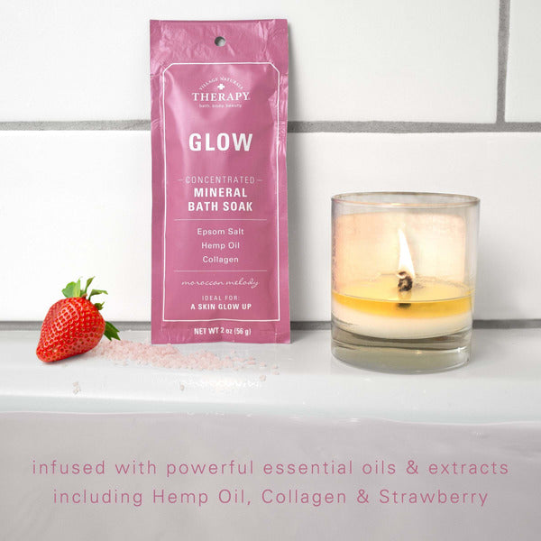 Village Naturals Therapy Glow Concentrated Mineral Bath Soak