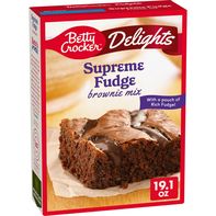 Betty Crocker Delights Supreme Fudge Brownie Mix️