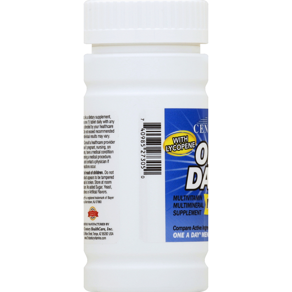 21ST Century One Daily, Men's Health, Tablets