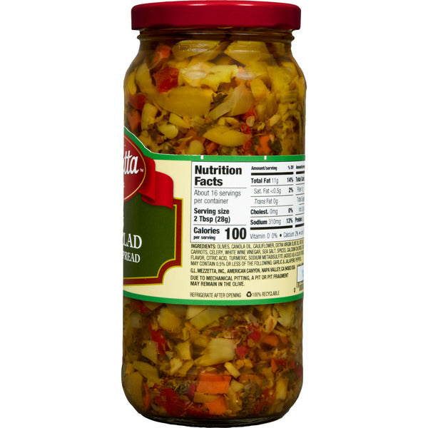 Mezzetta Italian Olive Salad & Sandwich Spread