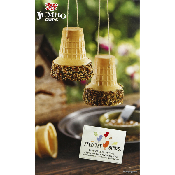 Joy Ice Cream Cups, Jumbo