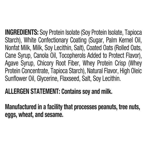 Ready Clean Vanilla Swirl Flavored Protein Bar