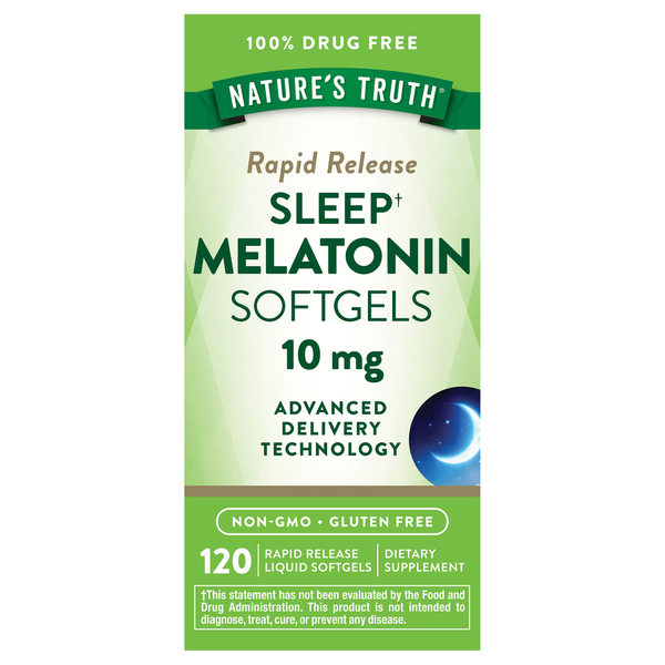 Nature's Truth Melatonin Softgels