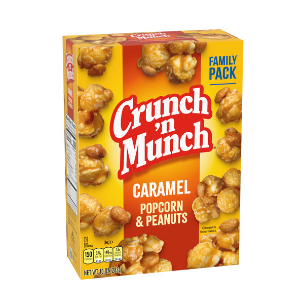 Crunch ‘n Munch Caramel Popcorn with Peanuts