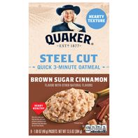Quaker Steel Cut Quick 3-Minute Brown Sugar Cinnam...
️