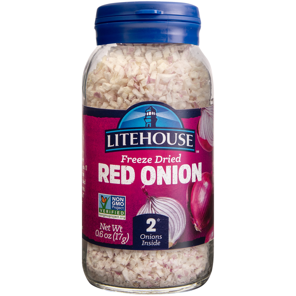 Litehouse Herb, Freeze -Dried Red Onion