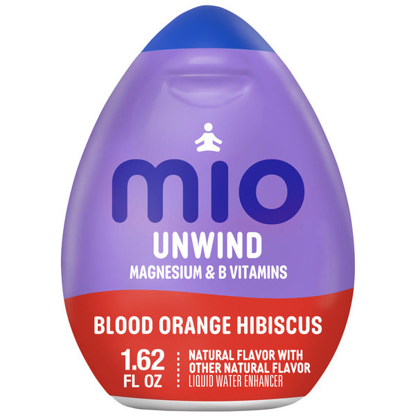 MiO Unwind Blood Orange Hibiscus Liquid Water Enhancer with Magnesium & B Vitamins