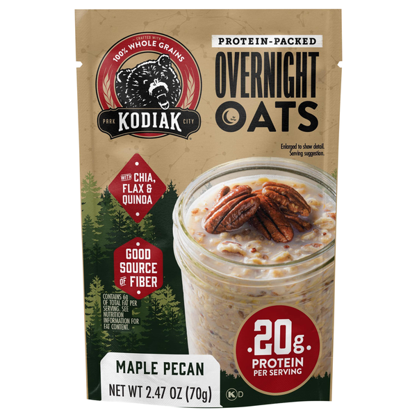 Kodiak Maple Pecan Overnight Oats