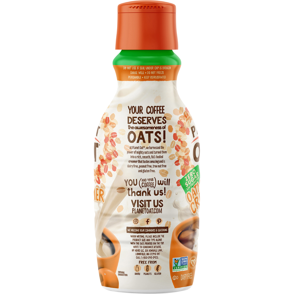 Planet Oat Zero Sugar Caramel Oatmilk Creamer