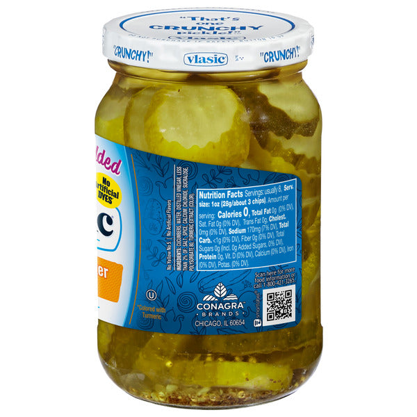 Vlasic No Sugar Added Bread & Butter Pickle Chips