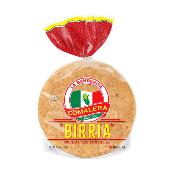 La Banderita Comalera Street Taco Birria Spiced Corn Tortillas