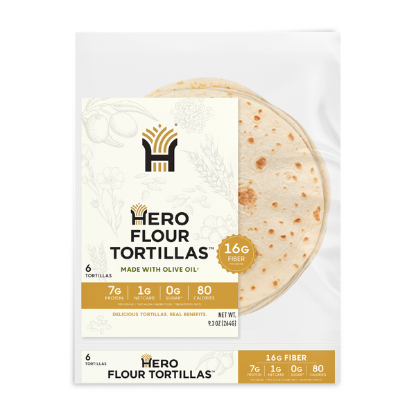 Hero Bread Flour Tortillas