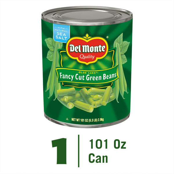 Del Monte BLUE LAKE Fancy Cut Green Beans, Canned Vegetables