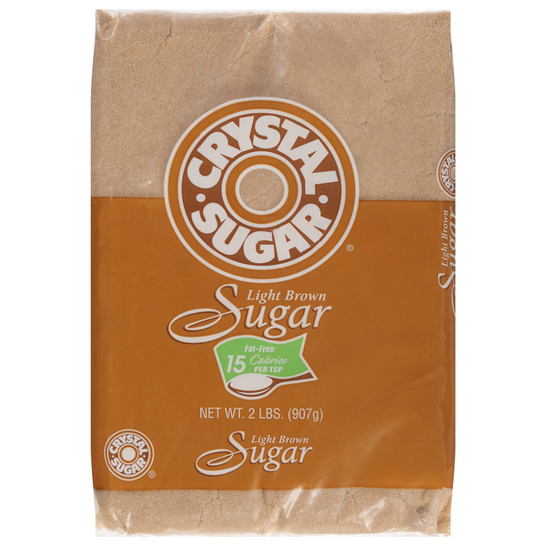 CRYSTAL SUGAR Sugar, Light Brown