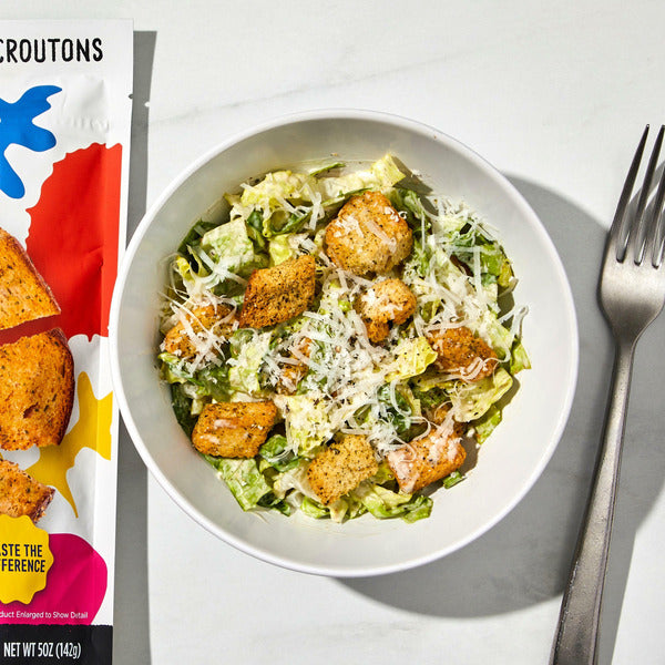 Kooshy Sourdough Croutons, Parmesan & Garlic (Mambo Italiano)