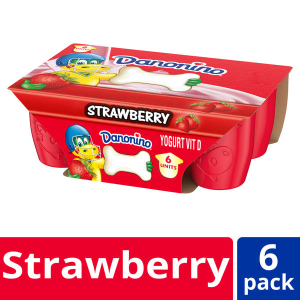 Danonino Strawberry Yogurt Kids’ Dairy Snack