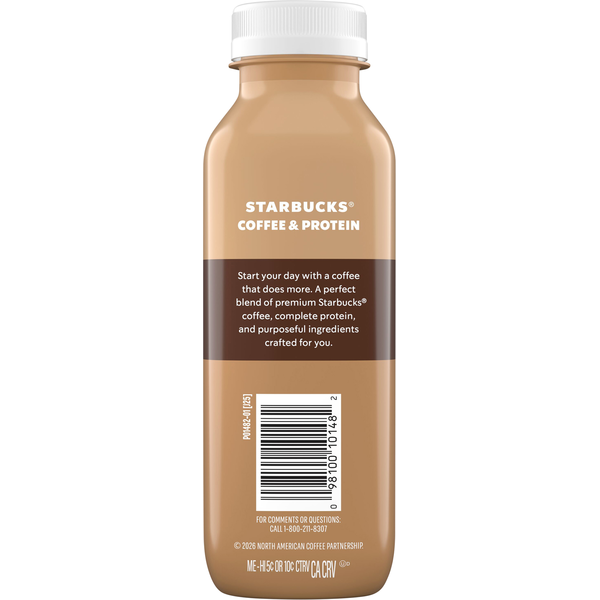 Starbucks Coffee & Protein Cafe Mocha Iced Coffee Bottle