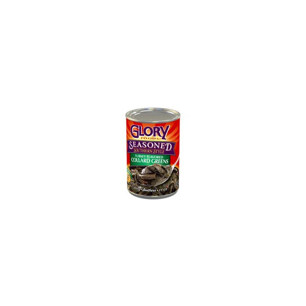 Glory Foods Seasoned Southern Style Smoked Turkey Flavored Collard Greens