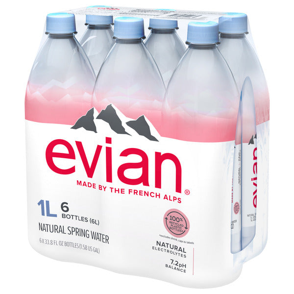 evian Natural Spring Water
