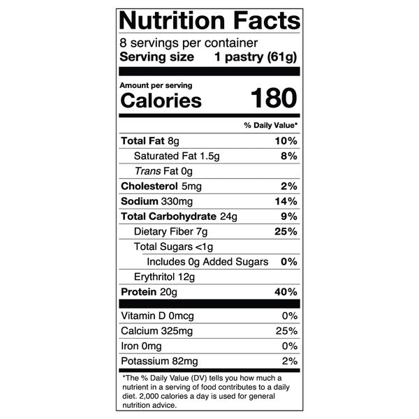 Legendary Foods Protein Pastry, Blueberry