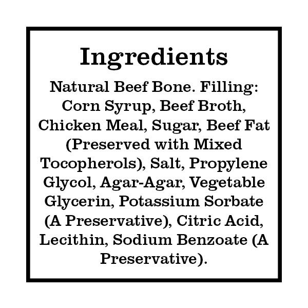 RedBarn Filled Bone Beef Flavor, Large