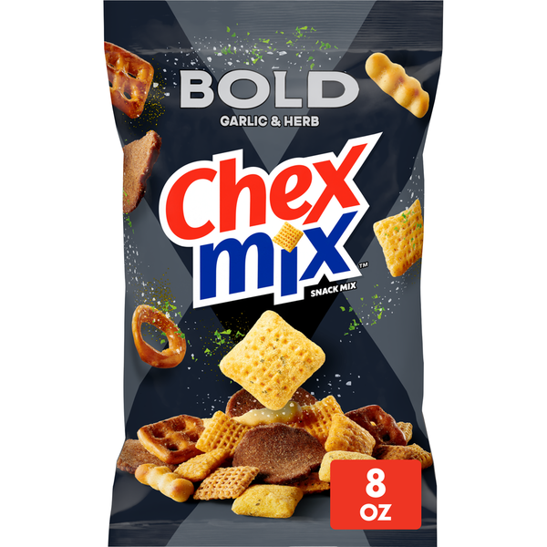 Chex Mix Bold Garlic and Herb Snack Mix