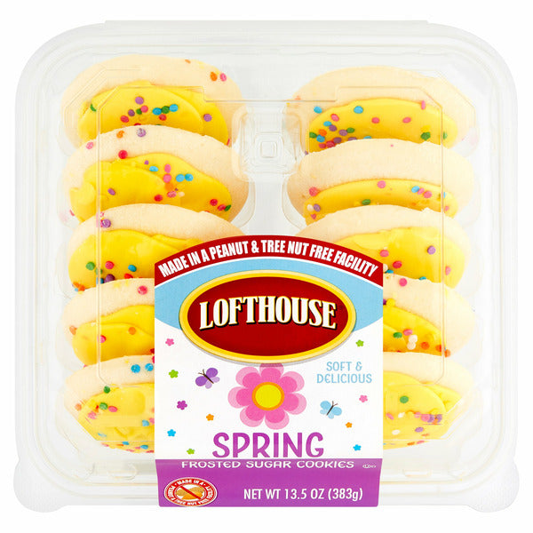 Lofthouse Spring Frosted Sugar Cookies