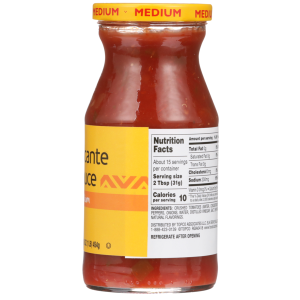 Food Club Medium Picante Sauce